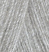 ANGORA REAL 40 614 серый меланж