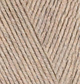 COTTON GOLD 152 бежевый меланж
