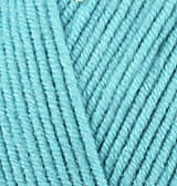 COTTON GOLD HOBBY 287 светло-бирюзовый