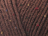 COTTON GOLD TWEED 493 каштановый