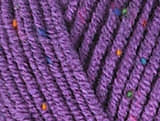 COTTON GOLD TWEED 616 фиолетовый