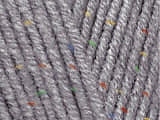 COTTON GOLD TWEED 87 угольно-серый
