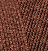 COTTON GOLD FINE 493 каштановый