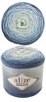 SUPERLANA MIDI OMBRE BATIK 7269