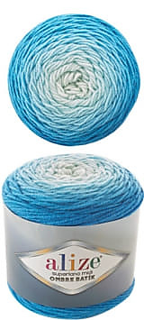 SUPERLANA MIDI OMBRE BATIK 7275