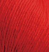 BABY WOOL 56 красный